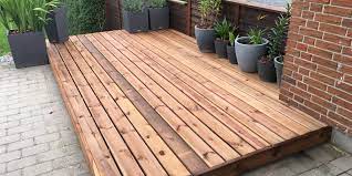 can you use non pressure treated wood for a deck